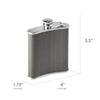 Whiskey Wednesday Stainless Steel 8 oz Liquor Flask